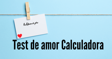 test de amor calculadora